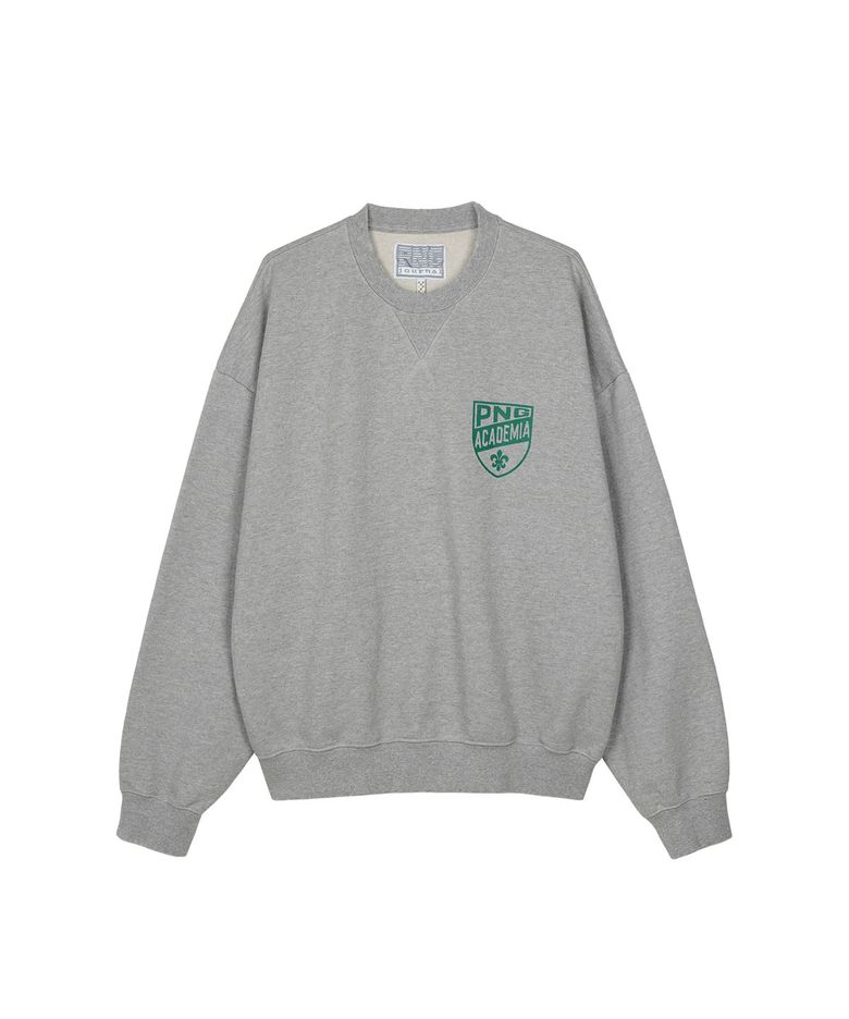 ACADEMIA SWEAT SHIRT GREY