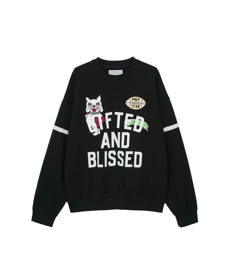 EMBROIDERY SWEAT SHIRT