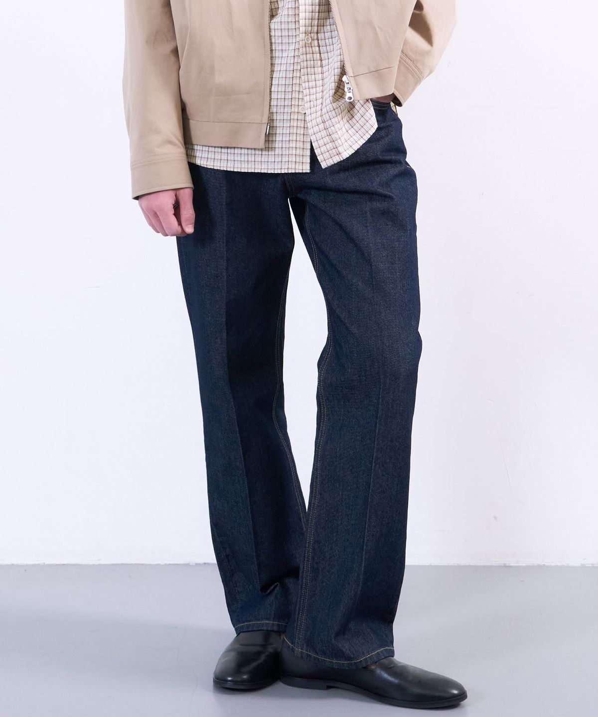 플랙(PLAC) MINIMAL O07 023 STRAIGHT DARK INDIGO