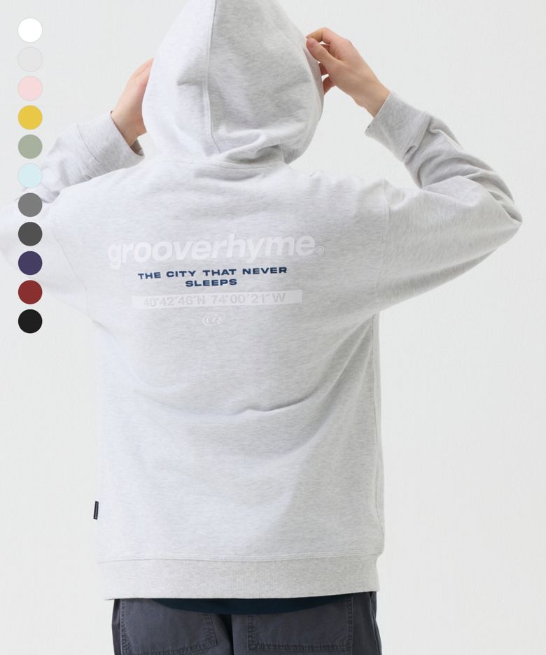 남) C100 3단쭈리 NEW 로케이션 후드티 (세미오버핏)(25년)(11COLOR) [LRARCTH121P]