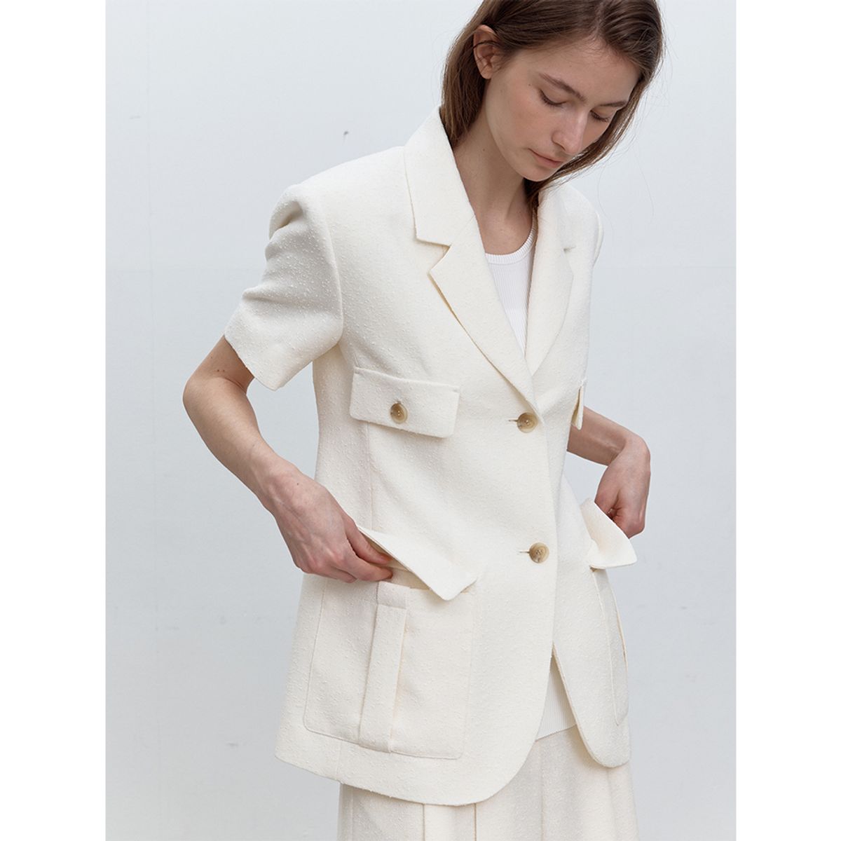 퍼블리카엑스(PUBLICKA X) LIA JACKET IVORY