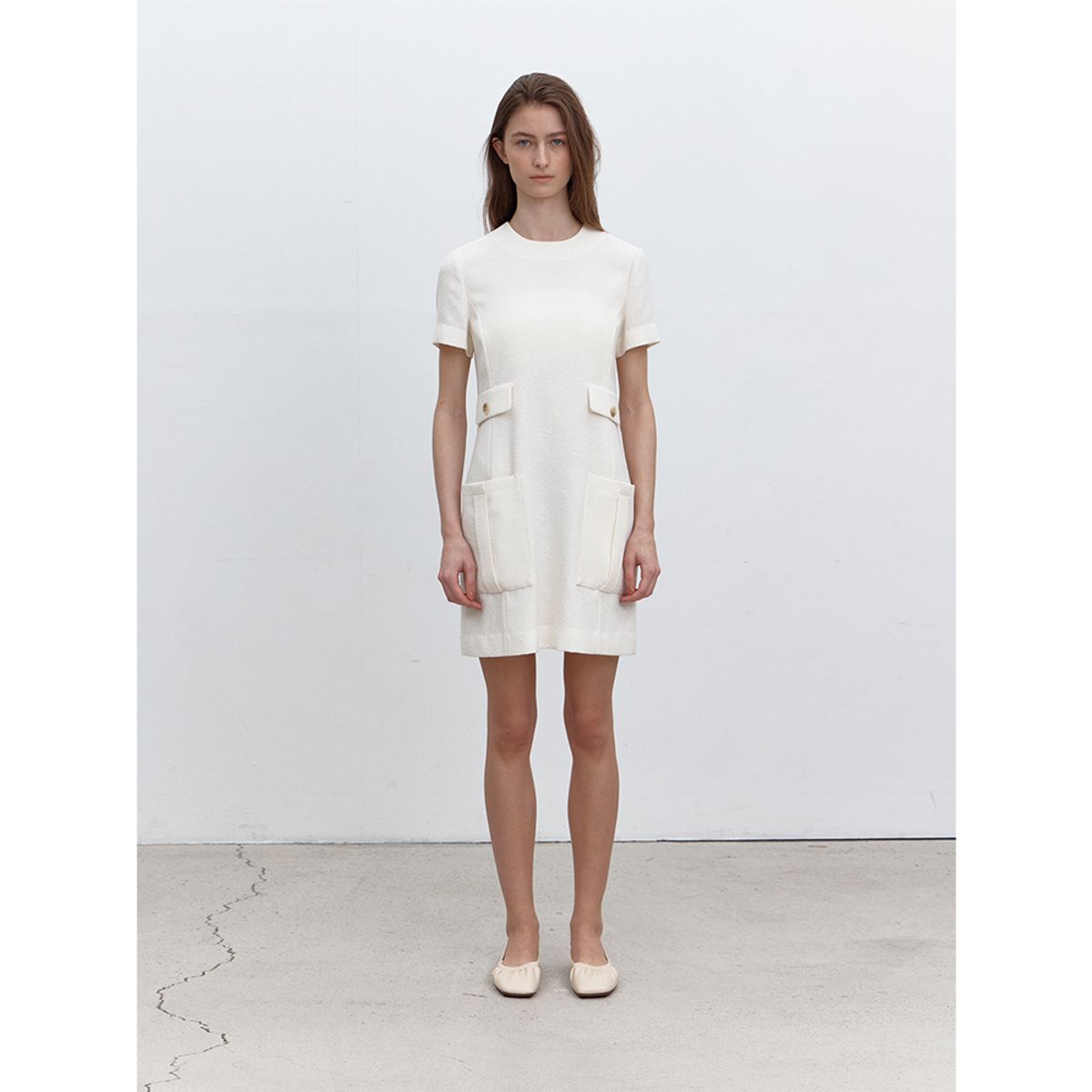 퍼블리카엑스(PUBLICKA X) INES DRESS IVORY