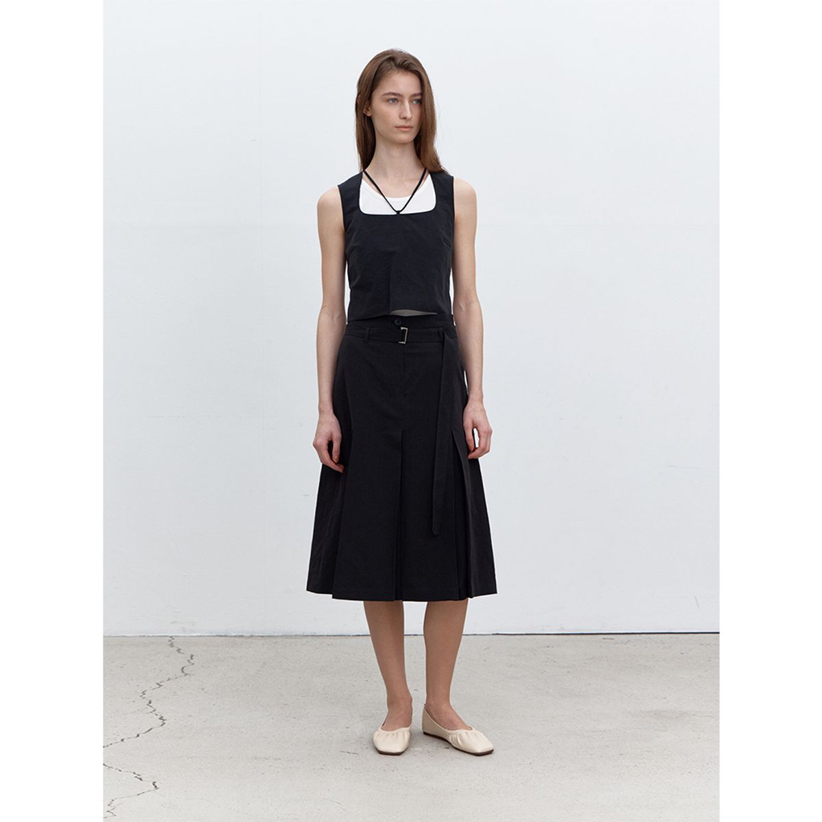 퍼블리카엑스(PUBLICKA X) ANOUK SKIRT BLACK
