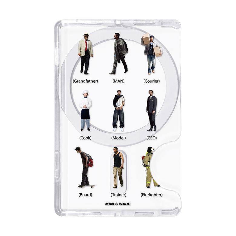 [RENEWAL] PEOPLE MAGSAFE CLEAR CARD WALLET_JOB