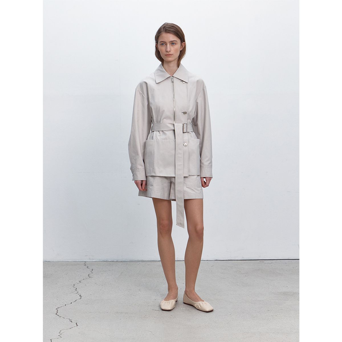 퍼블리카엑스(PUBLICKA X) CELESTE JUMPER LIGHT GRAY