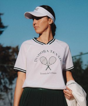 플레르 크롭 반팔 피스테 우먼 WHITE