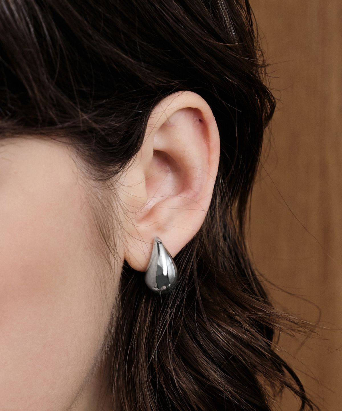티오유(TOU) NP020 Metal Volume Earrings