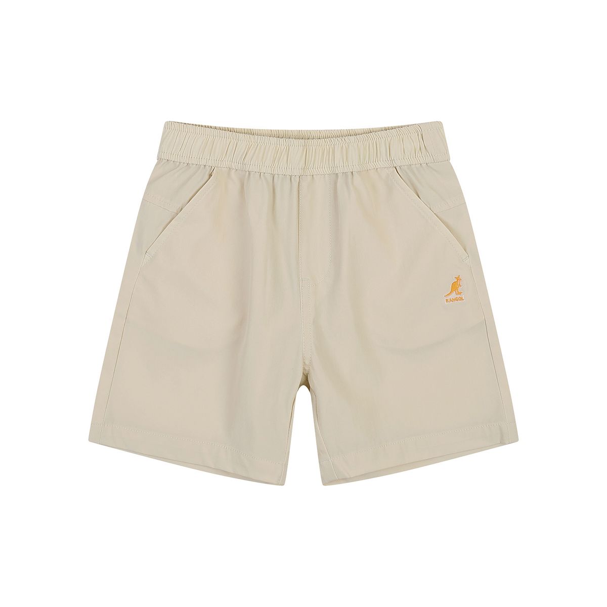 캉골키즈(KANGOL KIDS) 우븐 스트레치 쇼츠 RB 0202 아이보리