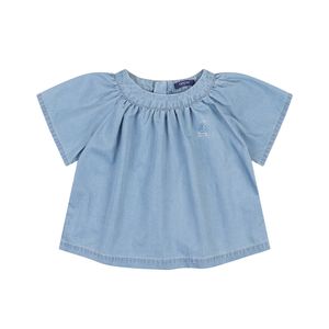 쿨 데님 블라우스 RB 2113 블루