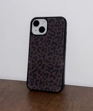 레오파드 브라운 에폭시 범퍼 케이스