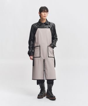 그레이탄 에이프런 원피스