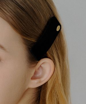 HLD002 Basic logo square hair pin