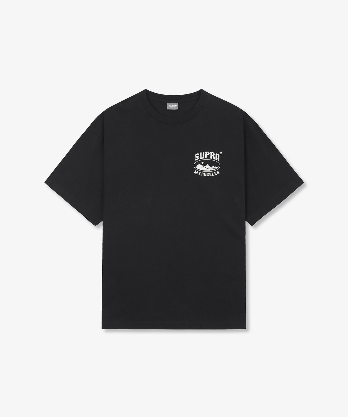 수프라(SUPRA) 가먼트 다잉 그래픽 반팔 티셔츠(GRAY)