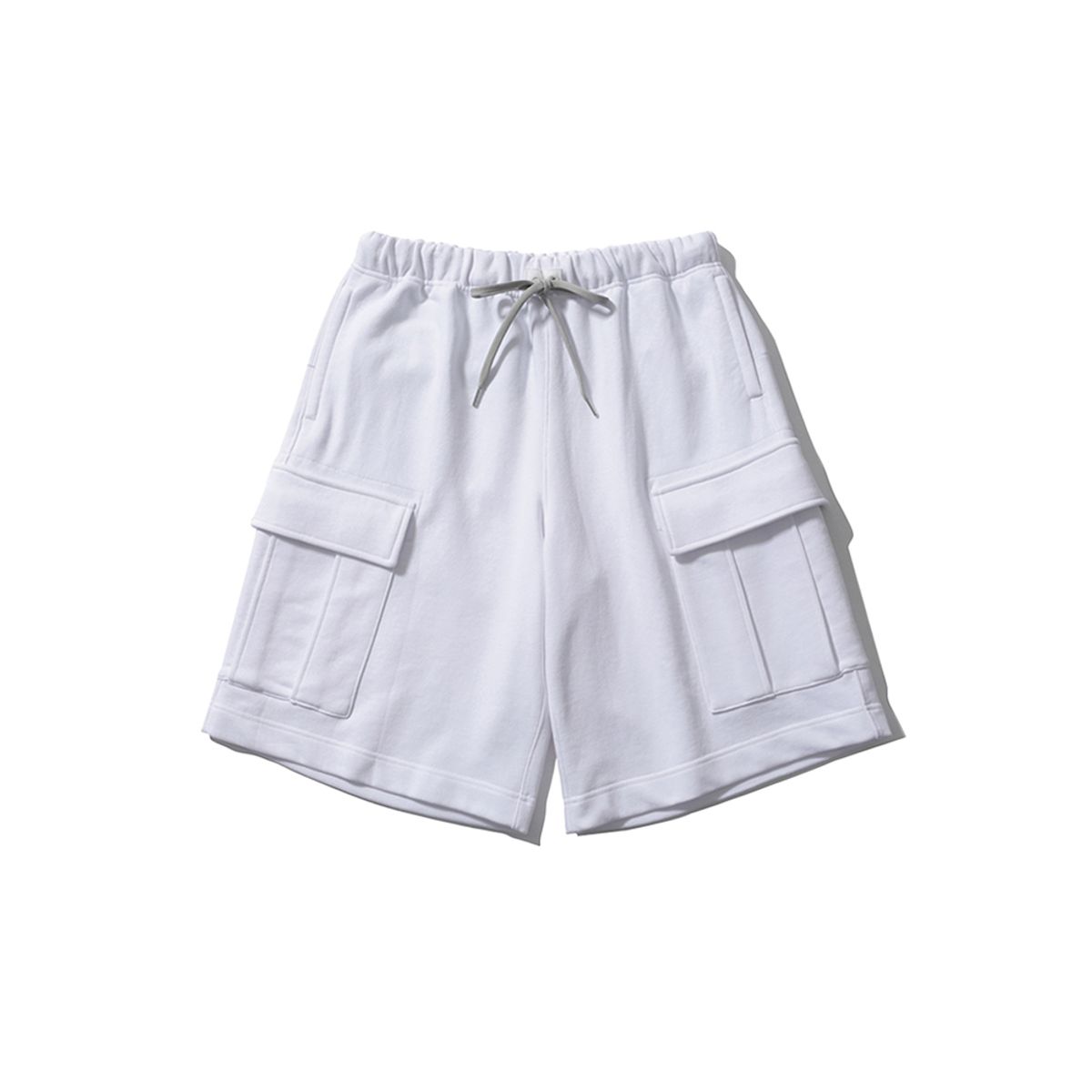 모이프(MOIF) [SS25] OVER MIL SWEAT SHORTS / FRESH CREAM