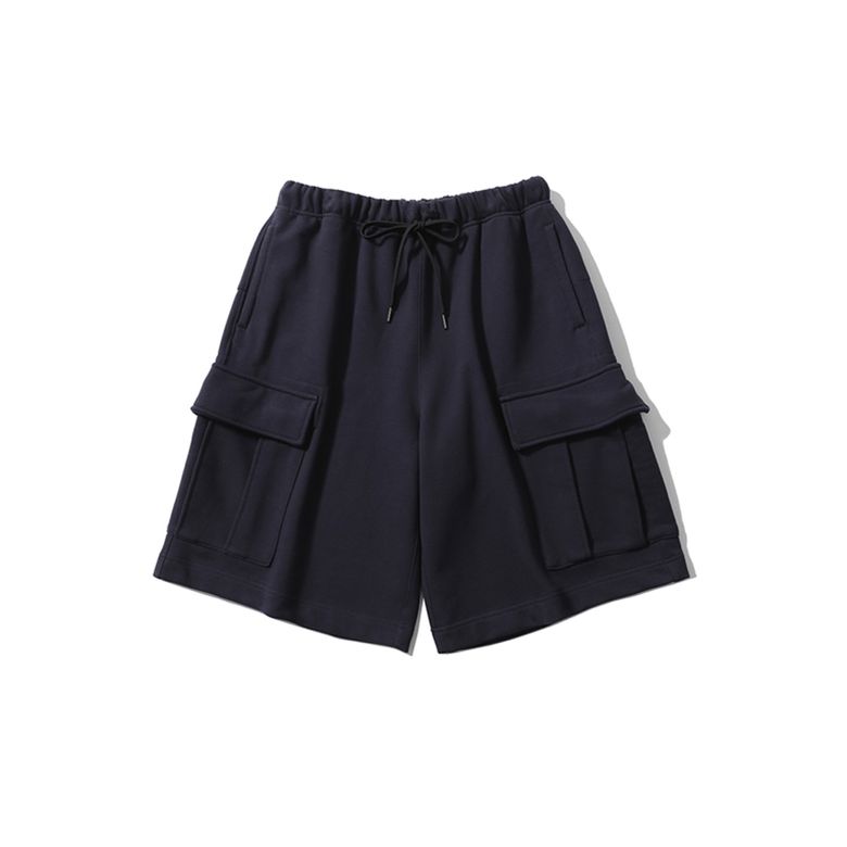 [SS25] OVER MIL SWEAT SHORTS / NAVY