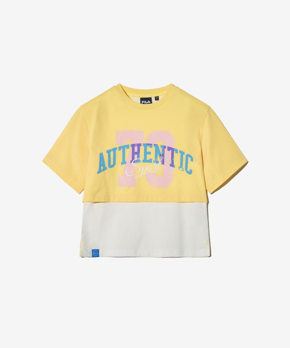 휠라 키즈(FILA KIDS) 여아 레이어드 티셔츠