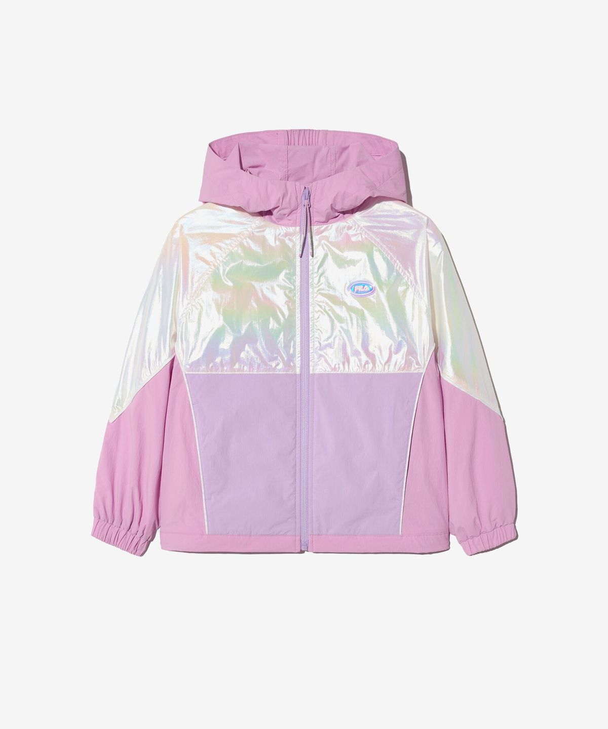휠라 키즈(FILA KIDS) 샤이니 절개 바람막이
