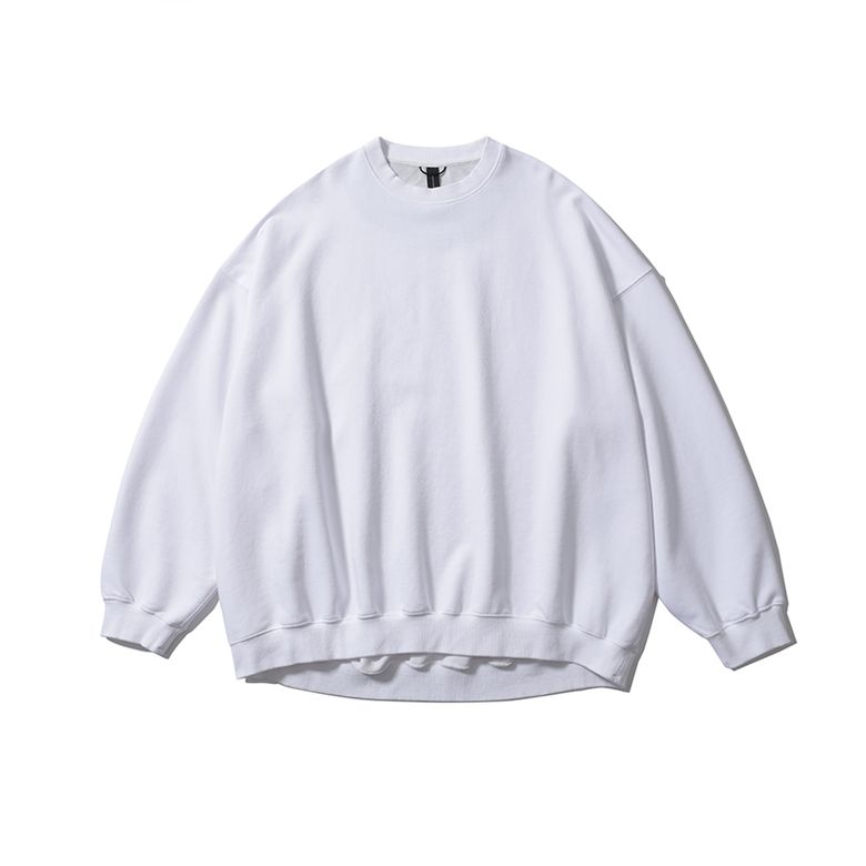 [SS25] BAGGY SWEAT SHIRT / FRESH CREAM