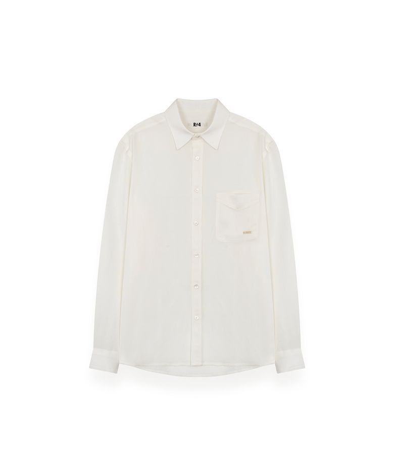 R-0047 / LUSTER LINEN SHIRTS(WHITE)