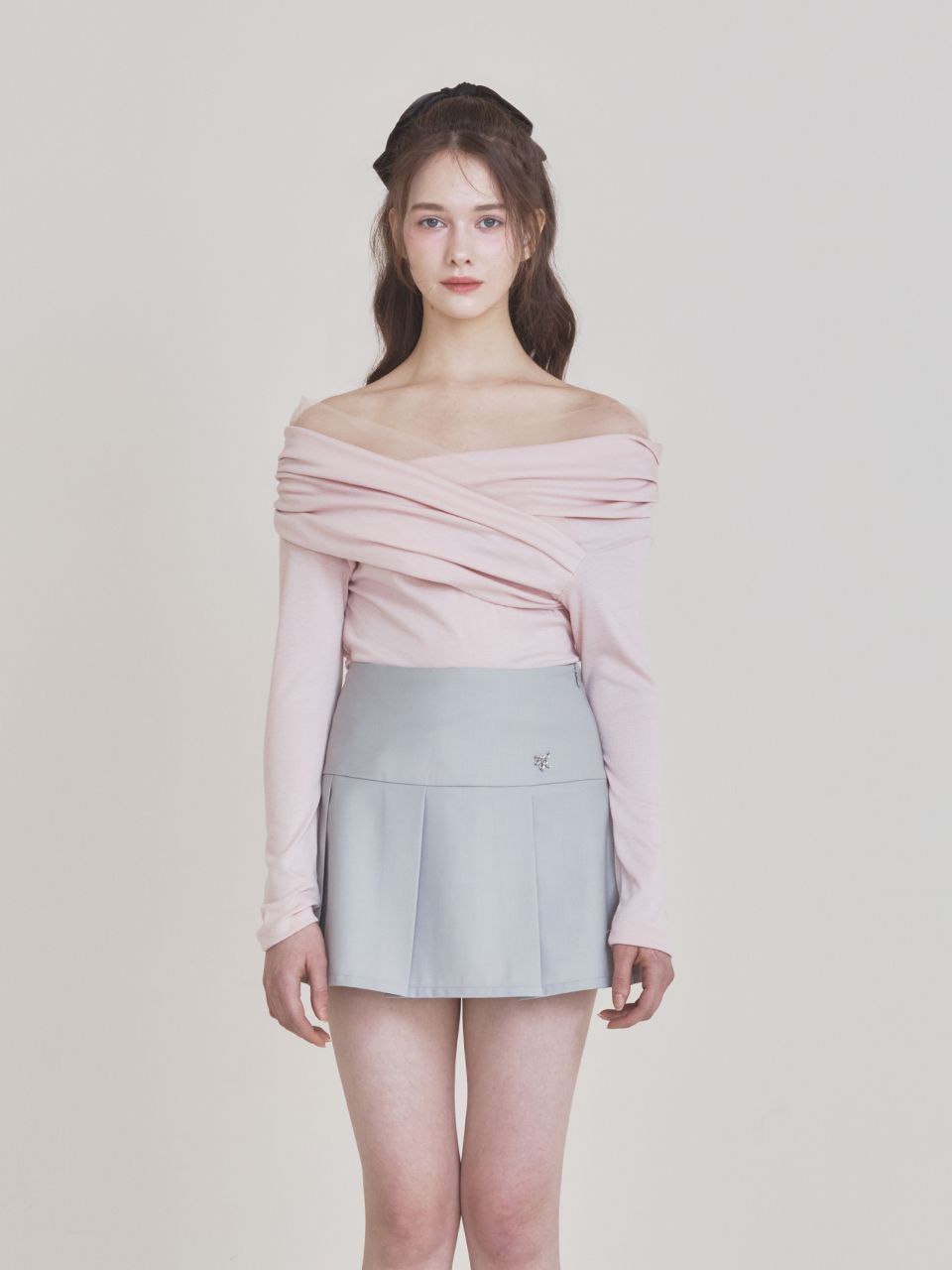 【Not your rose】25ss Sana top MUSINSA | NOT YOUR ROSE Sana Top (Pink)