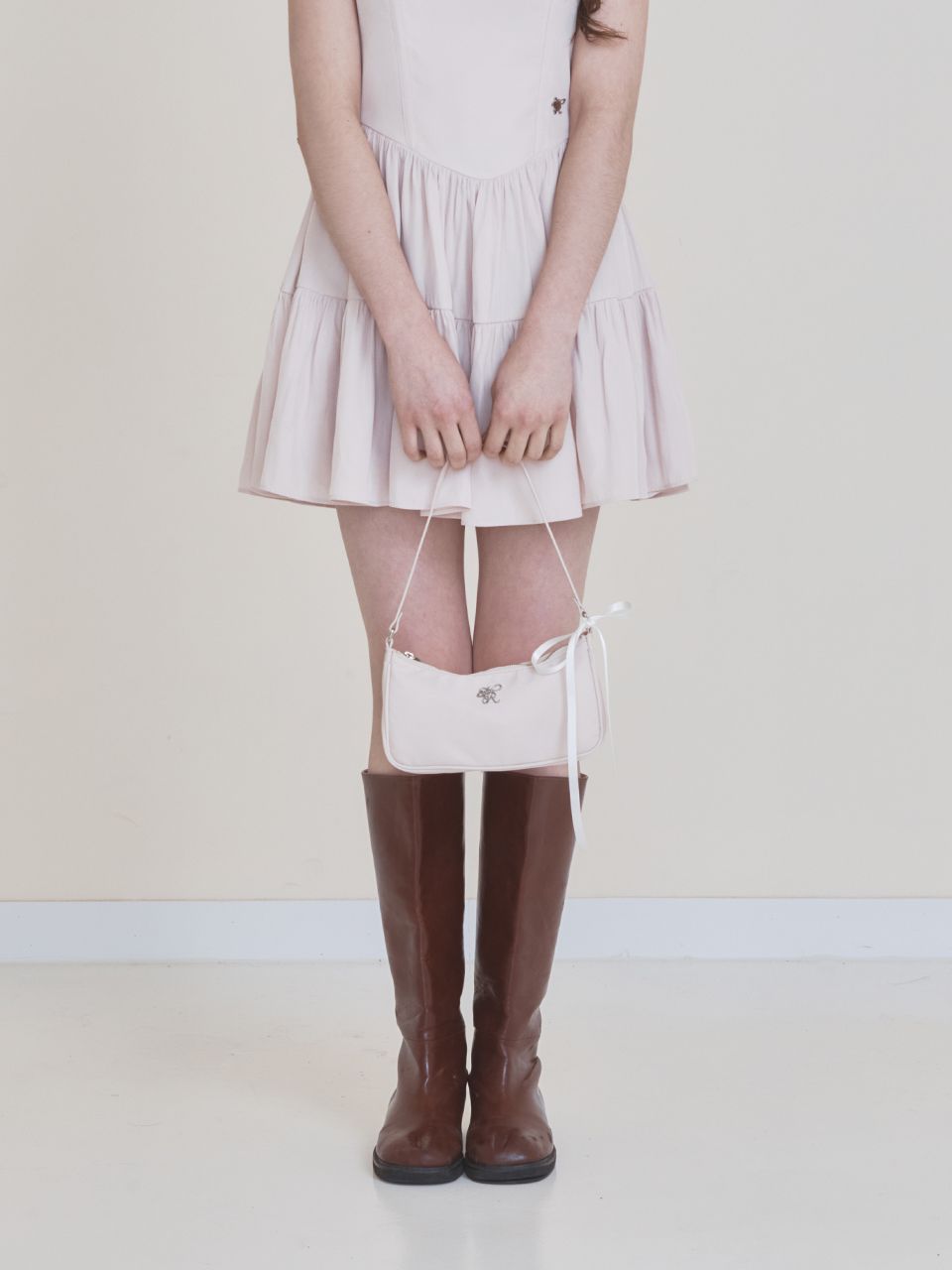 ハンドバッグ Not your rose 25ss Chloe Bag Chloe bag (Black) - Not your rose