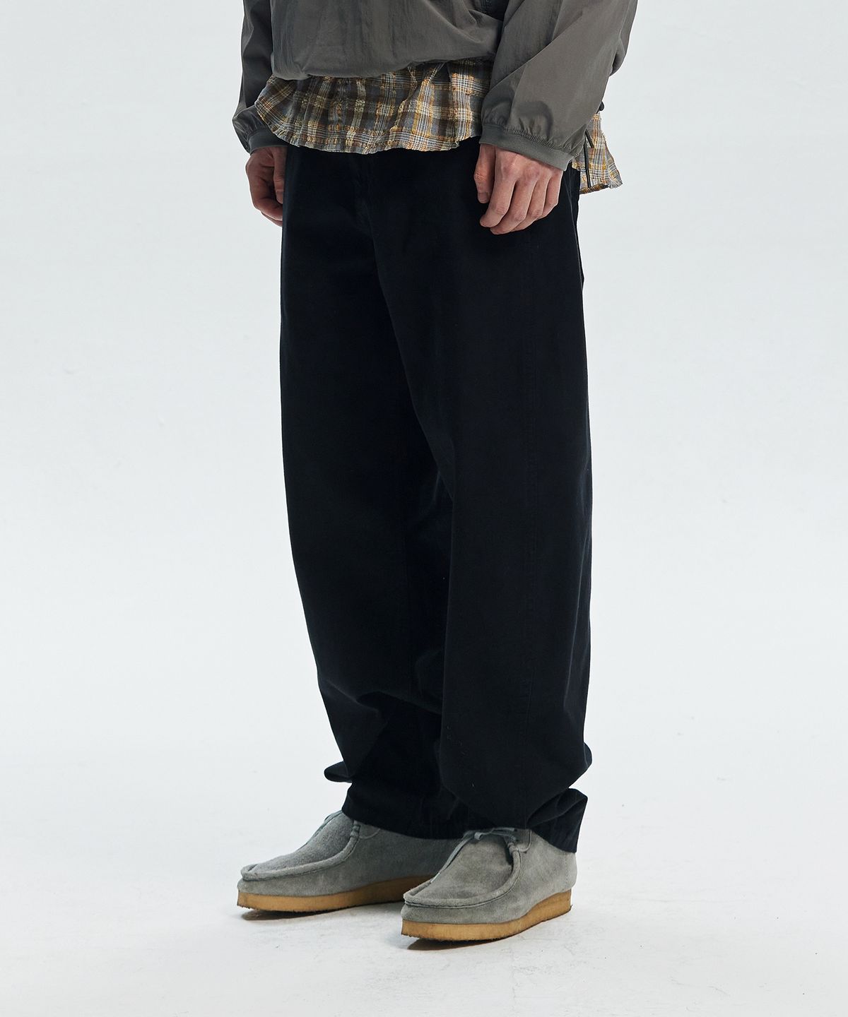프리즘웍스(FRIZMWORKS) CANVAS FRENCH WORK PANTS _ BLACK