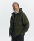 JUNGLE CLOTH DECK HOODED PARKA _ OLIVE