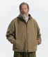 JUNGLE CLOTH DECK HOODED PARKA _ BEIGE
