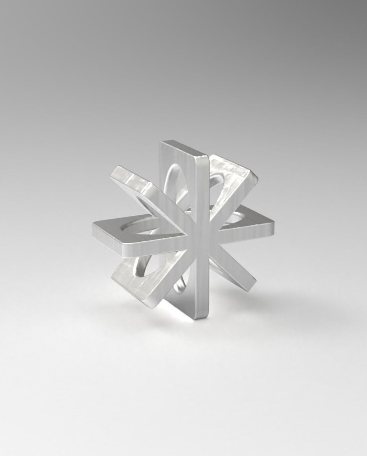 르네오브제(RENEOBJET) AXI  STAR NECKLACE SET [STERLING SILVER] 스타 펜던트 925 실버 목걸이 세트