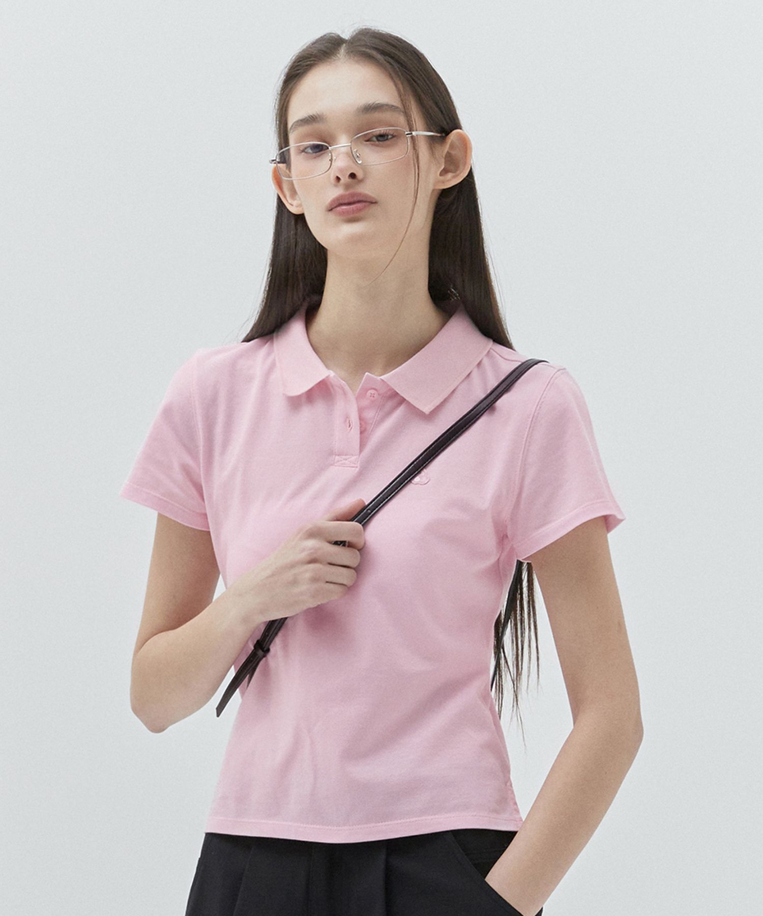 ★KIRSH★ Kirsch Plain Slim Fit Stripe T-Shirt Pink MUSINSA | KIRSH Kirsch Plain Slim Fit Stripe T-Shirt [Pink]