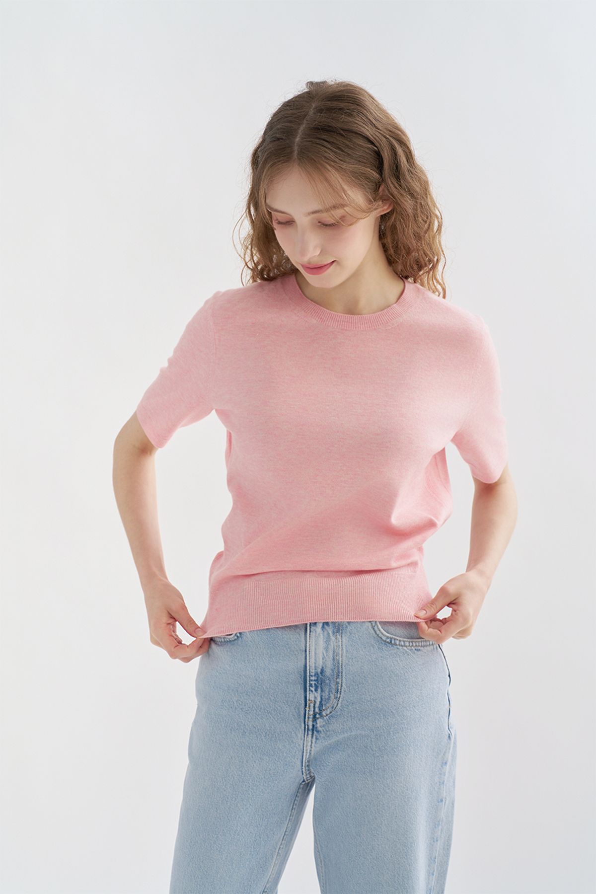 아코디코(ACODICO) 시몬 라운드 하프 풀오버