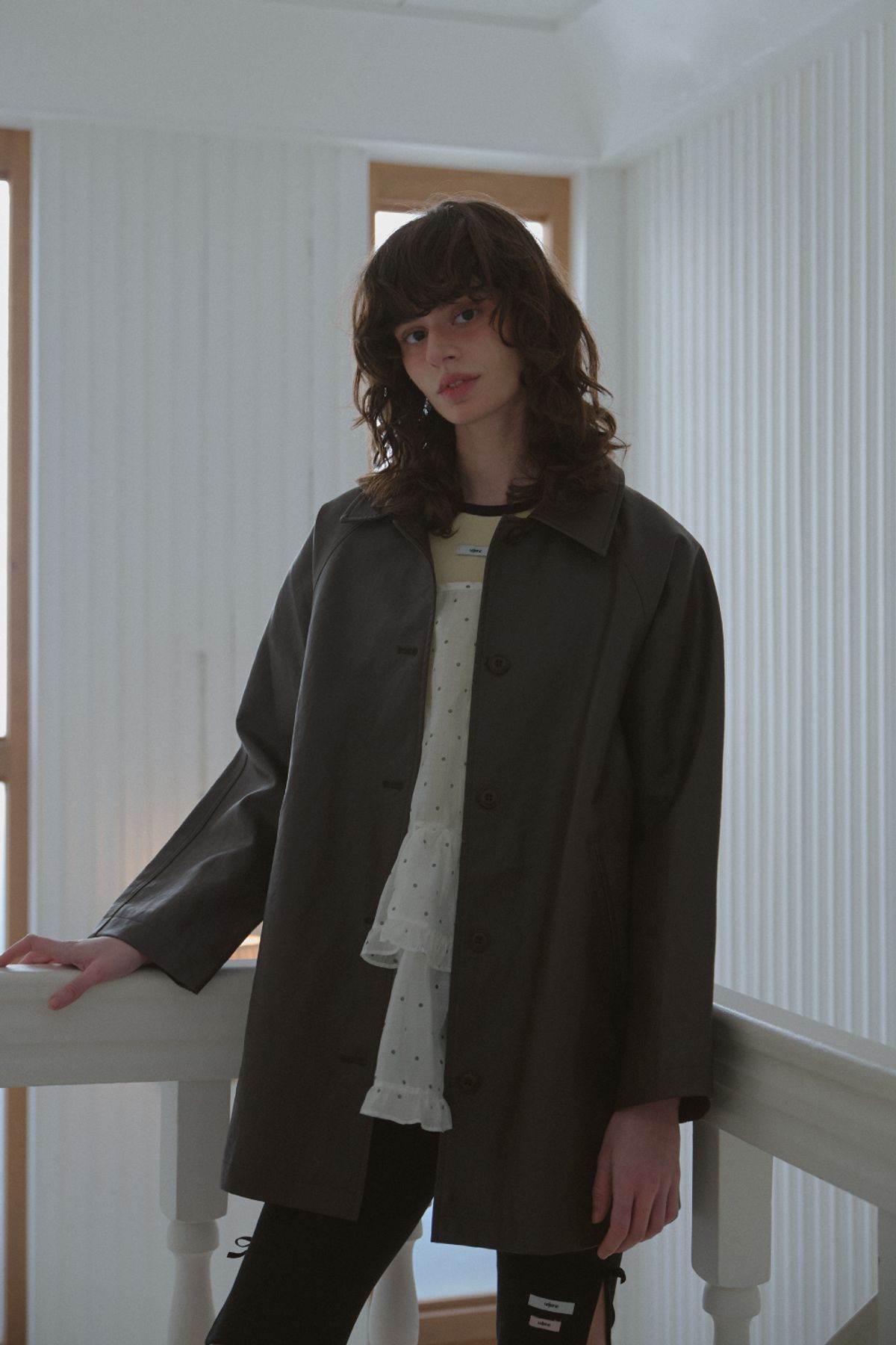 레터리(LETERIE) RAGLAN LEATHER JACKET_BROWN