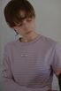 STRIPE LAYERED T-SHIRT_LAVENDER