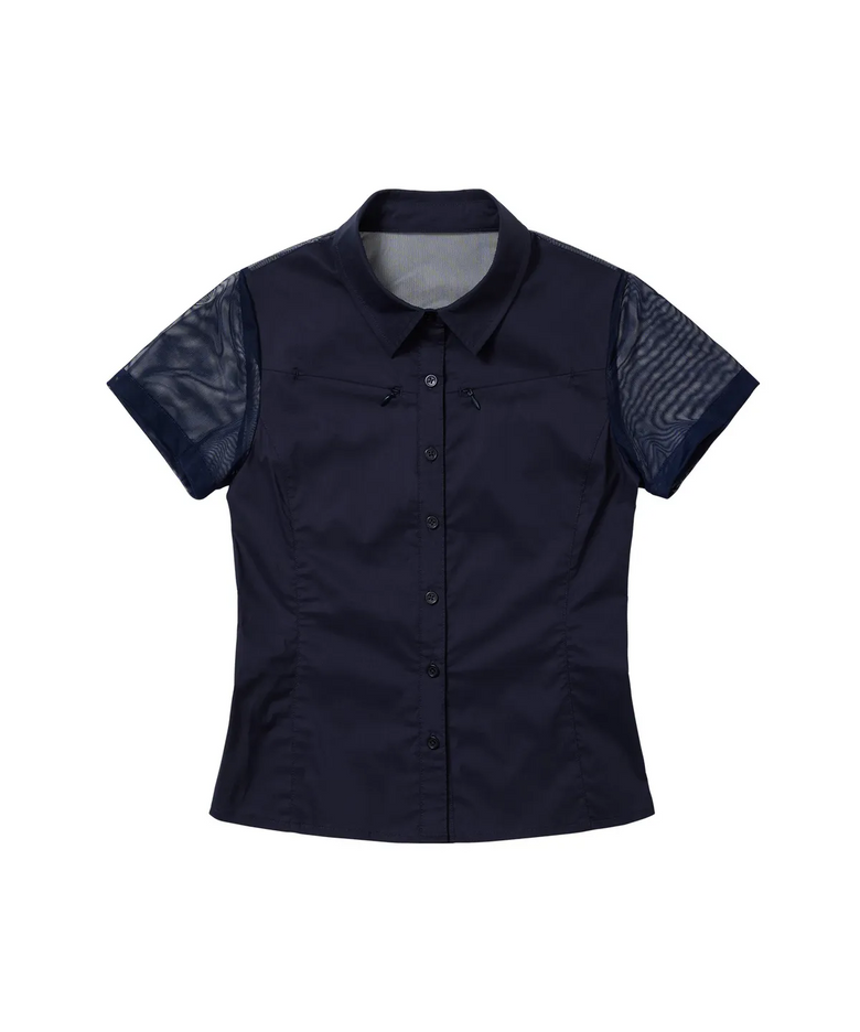 Mesh Hiking Shirts Navy