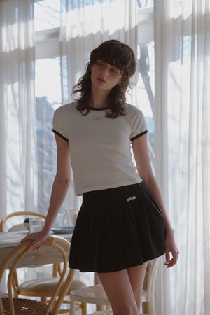 LACE LINE T-SHIRT_WHITE