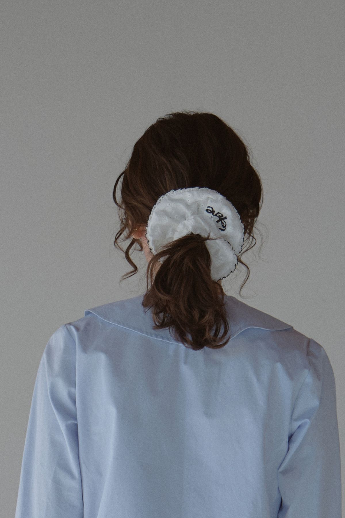레터리(LETERIE) LETERIE FLOWER COTTON SCRUNCHIE_2COLOR
