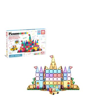 [피카소타일] 자석블럭 미니마그네틱 타일 120PCS세트_PTM120