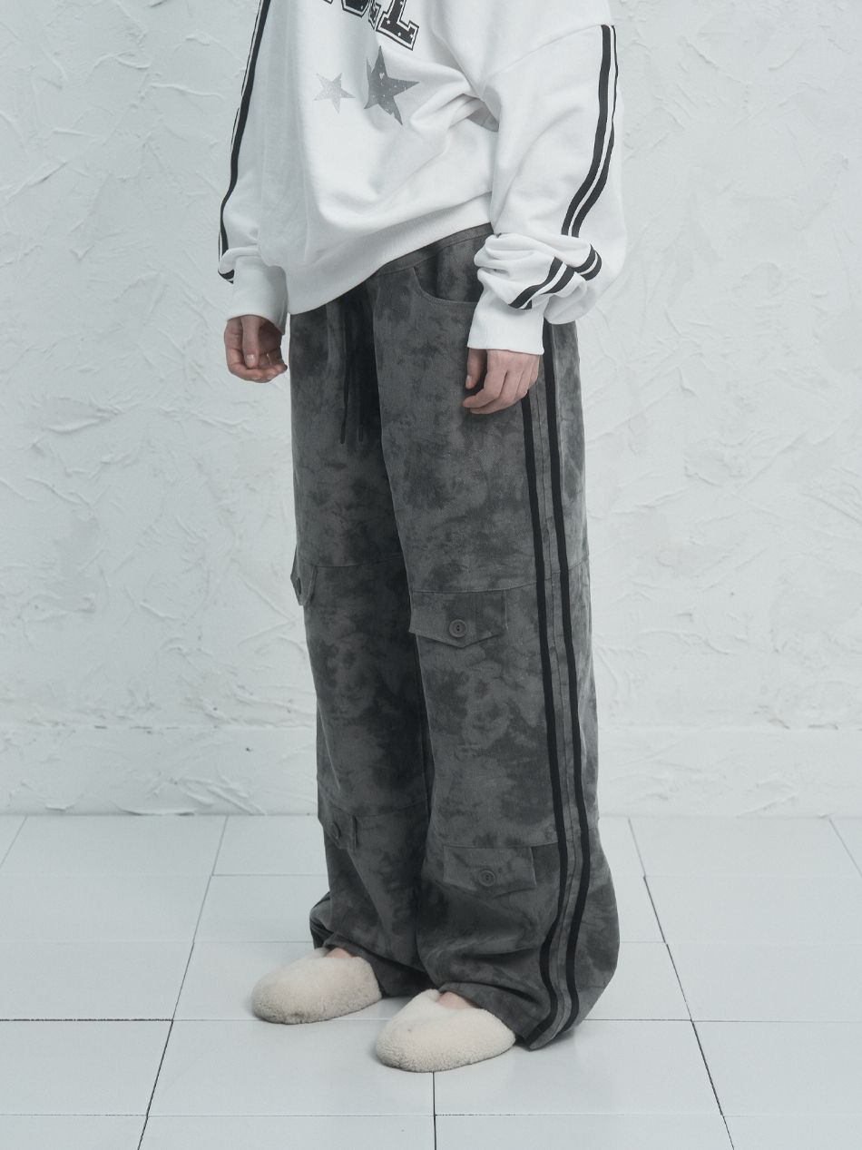 SETUP-EXE☆STAR JACQUARD PANTS MUSINSA | SETUPEXE STAR JACQUARD PANTS / CHARCOAL