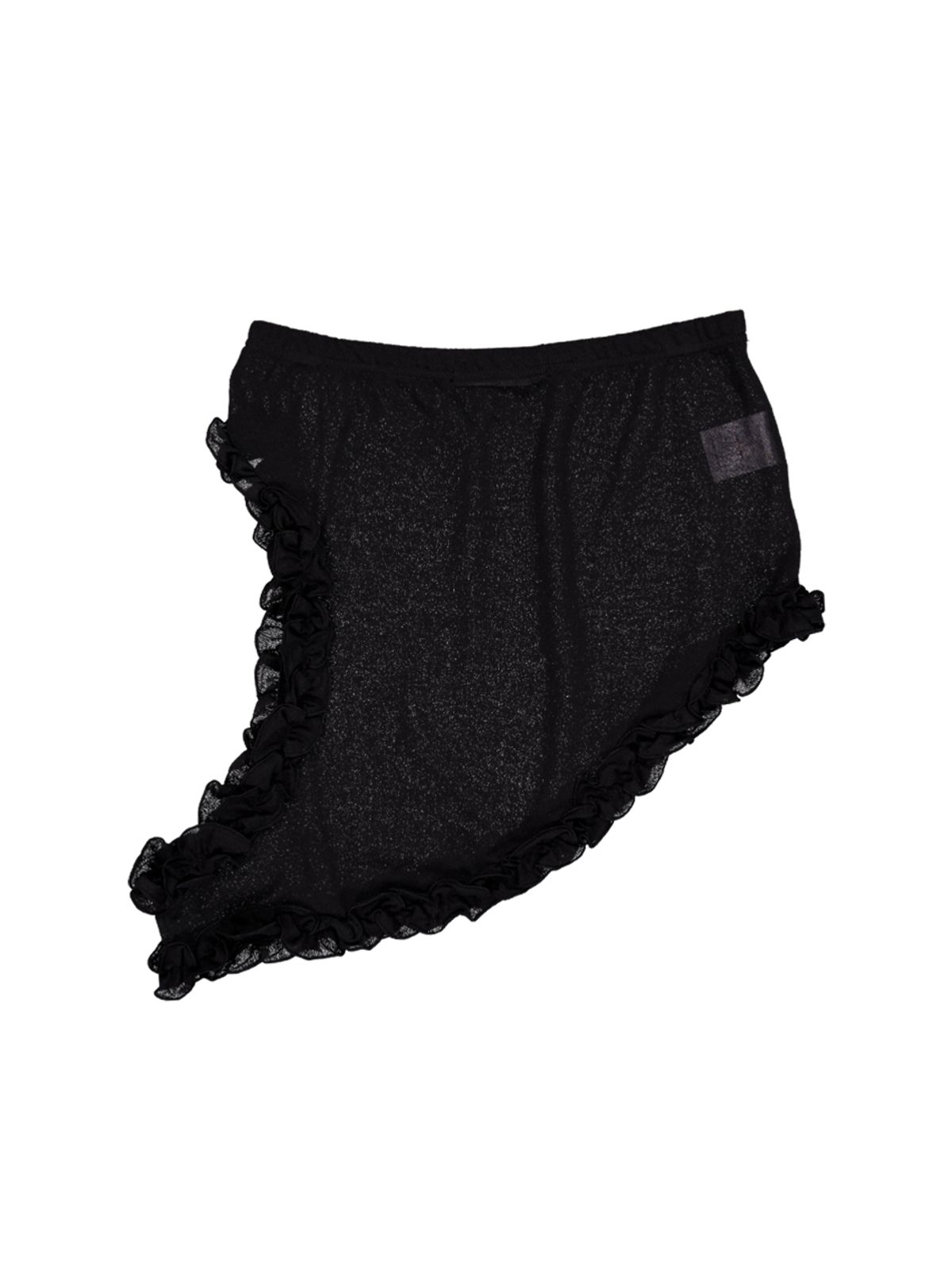 셋업이엑스이(SETUP-EXE) FRILL SIDE WHOLE SK / BLACK