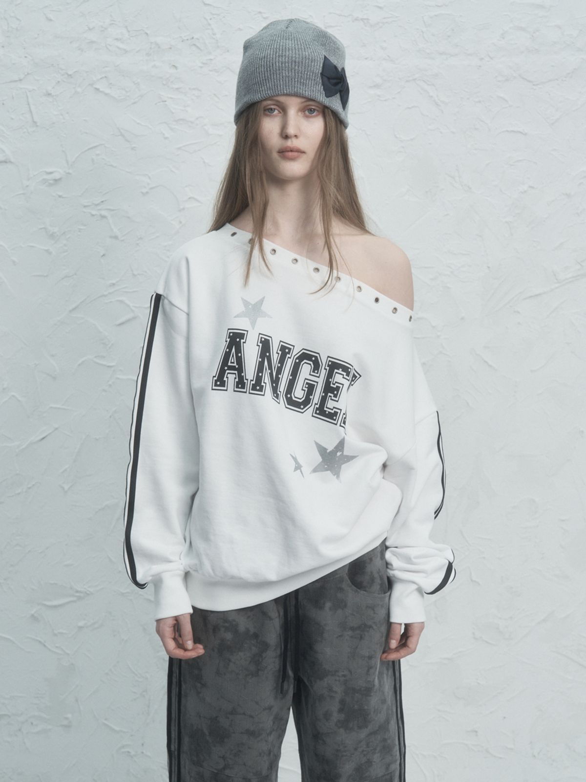 셋업이엑스이(SETUP-EXE) EYELET ANGEL MTM / WHITE