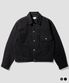 뉴폼 코튼 트러커 자켓 블랙 JUOT4692