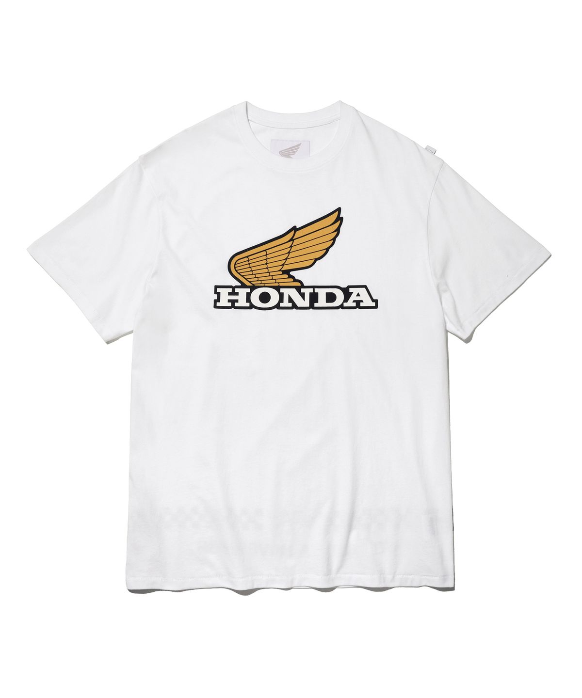 핍스 모터사이클(PHYPS MOTORCYCLE) [Archive line] Wing Logo Short Sleeve_White