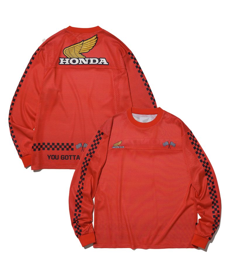 [Archive line] Wing Logo Track Jersey Long Sleeve_Red