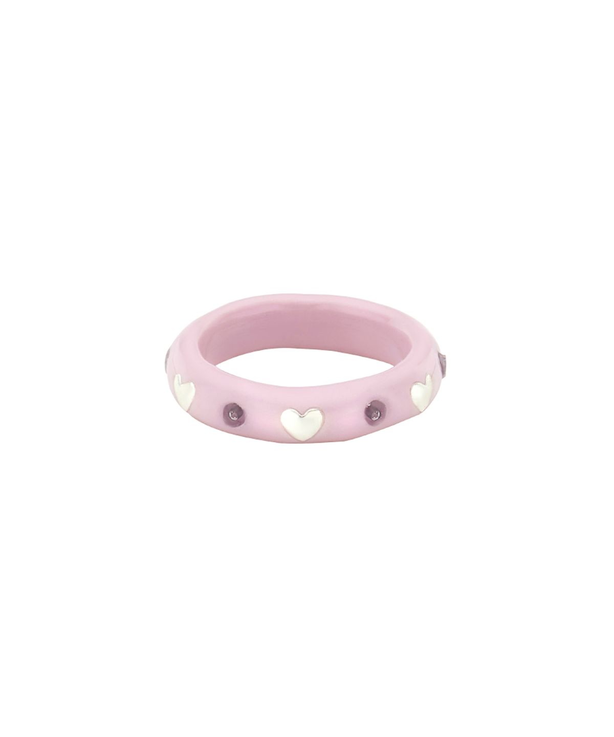 엔프프(NFF) heart surrounding ring-pink