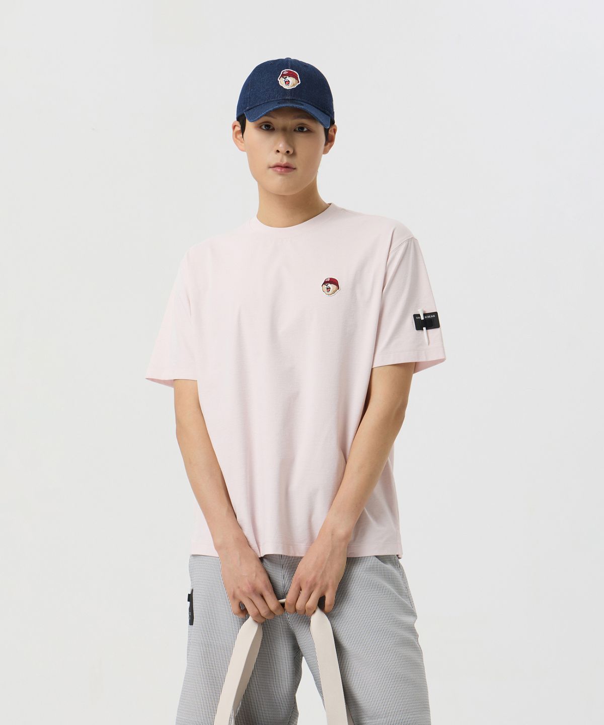 골든베어(GOLDEN BEAR) (UNI) SORONA Printed Back T-shirt_G4TAM25365PIX