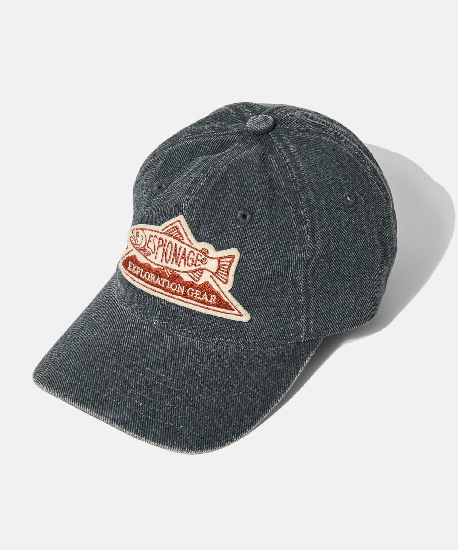 キャップ ESPIONAGE Expl Trout Logo Washed Cap Navy 20250310-07 MUSINSA | ESPIONAGE Expl. Trout Logo Washed Cap Navy