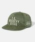 Grocery 5Panel Vintage Cap Olive