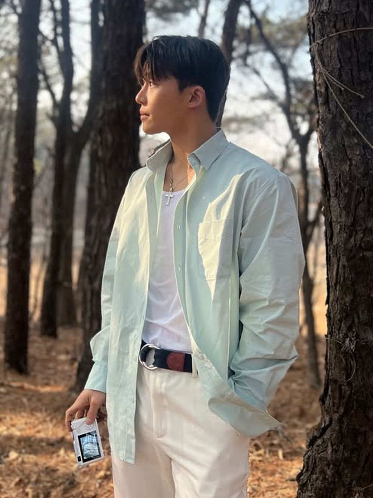 엑스오엑스(XOX) 데일리 코튼 셔츠 [MINT]