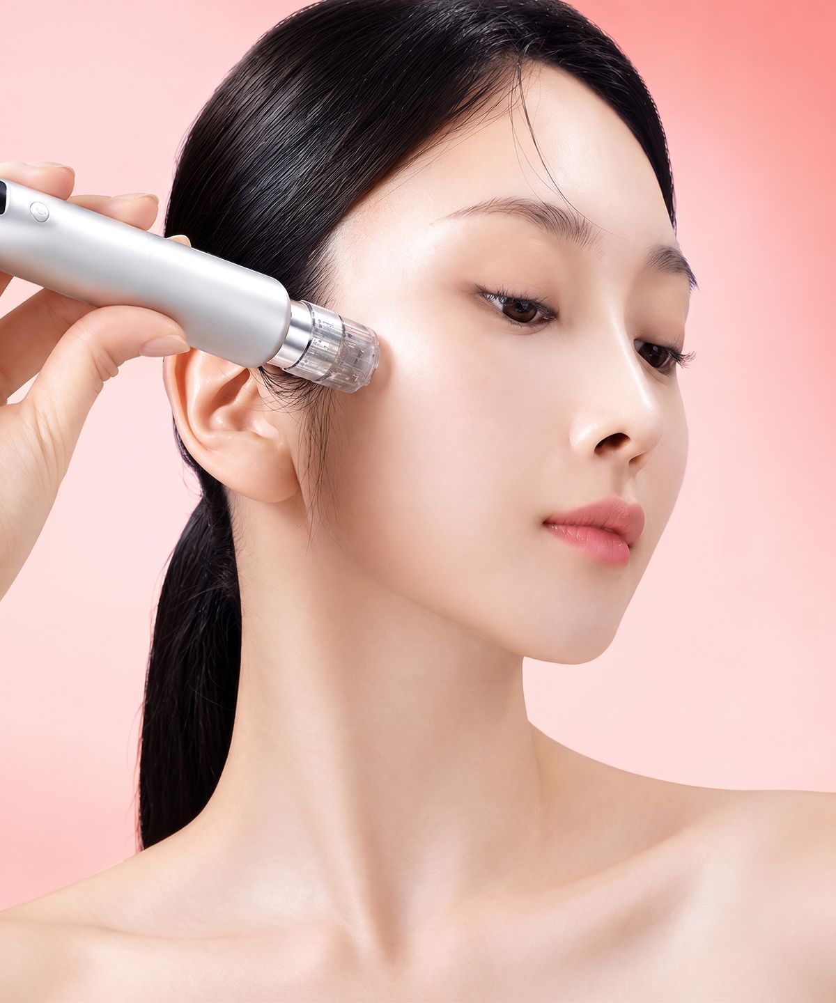 인젝티어(INJECTIER) AUTO MTS 앰플팁샷 자동 스피큘 모공 디바이스