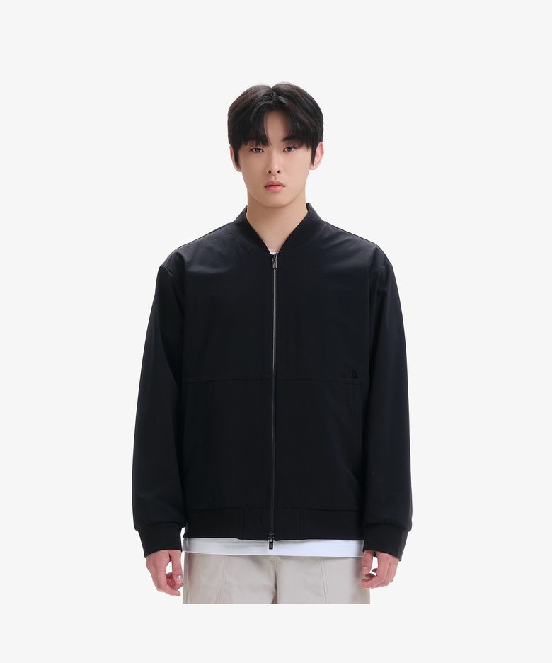 NJ3BR07A 남성 스터드 봄버 BLACK